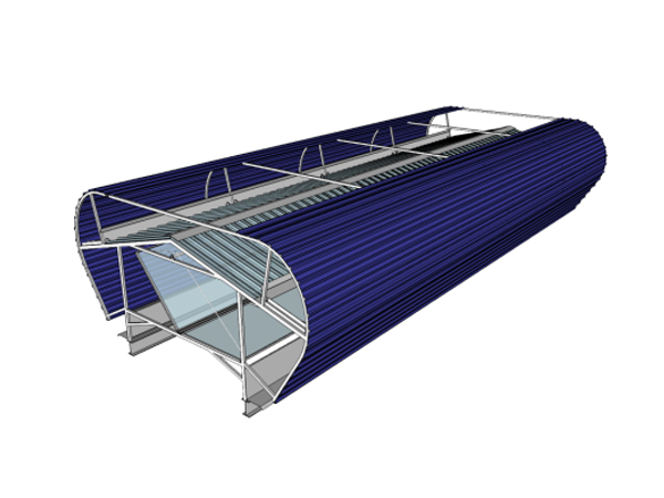 流线型高容量通风器（气楼）